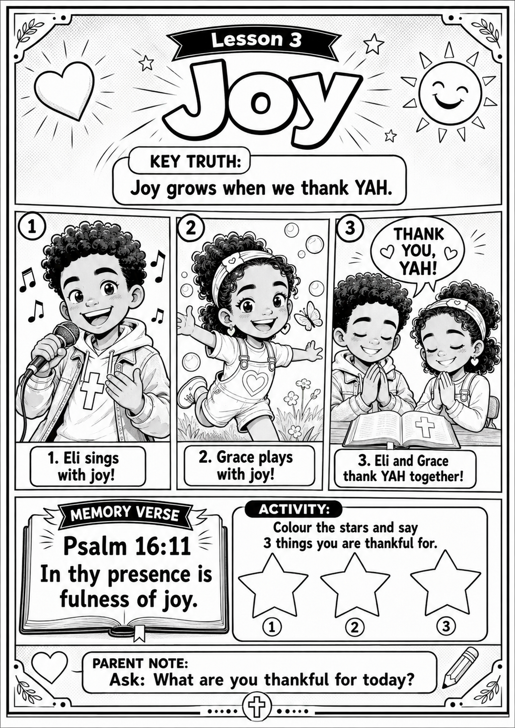 Lesson 3 comic page