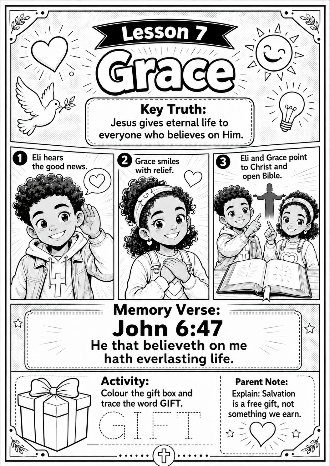 Lesson 7 comic page