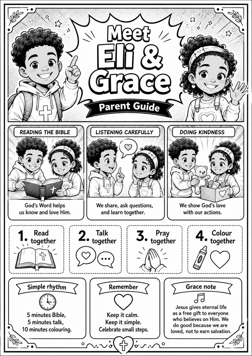 Parent Guide comic page