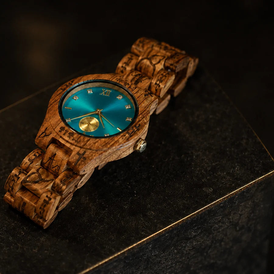 “Aqua Genesis” Wooden Watch by AVS