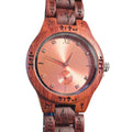 יהוה - “Rose Genesis” - Woman's Wooden Watch by AVS