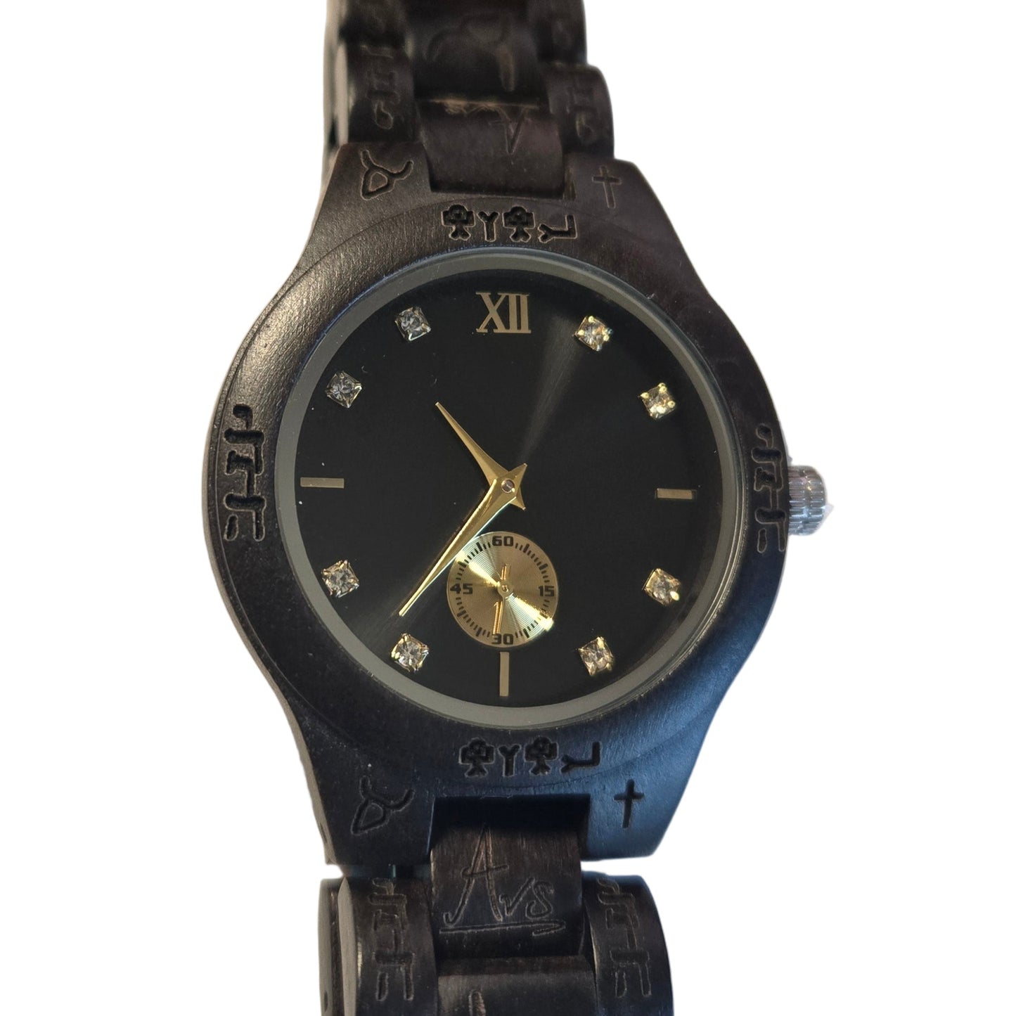 ONLY 1 made so far - יהוה - “Midnight Genesis” - Wooden Watch by AVS