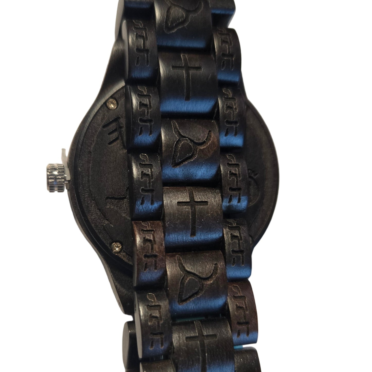 ONLY 1 made so far - יהוה - “Midnight Genesis” - Wooden Watch by AVS