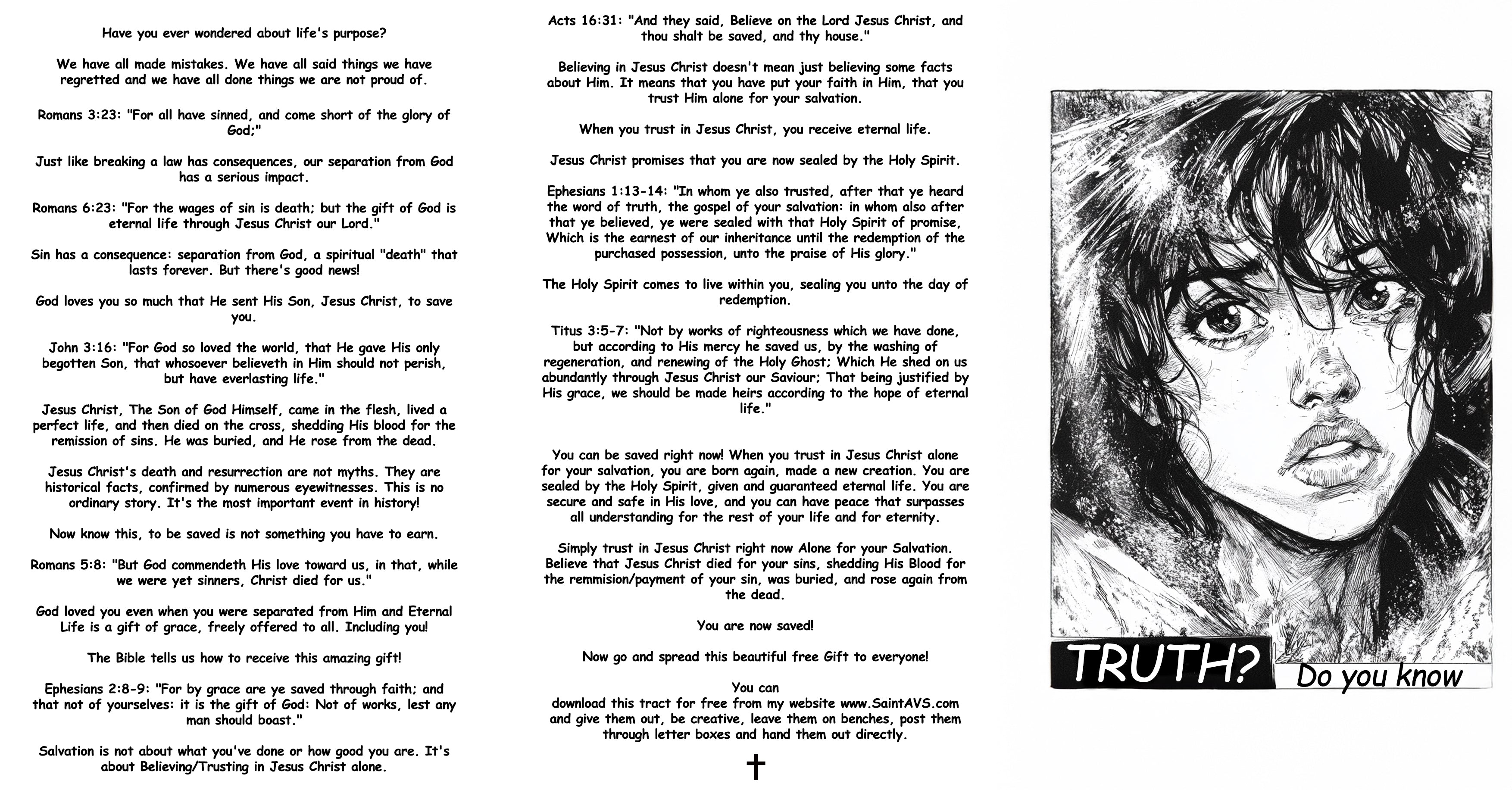 Free Bible Tract