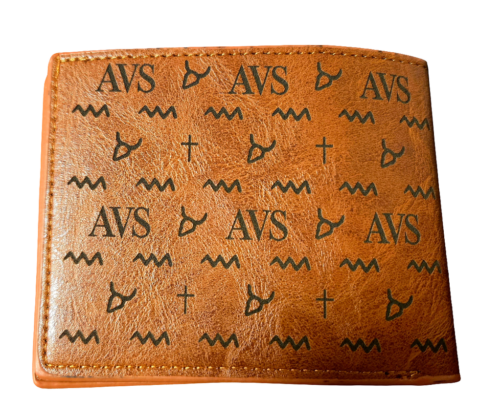 VERY POPULAR so I MADE SOME MORE - AVS Pictographic Wallet - LIMITED EDITION