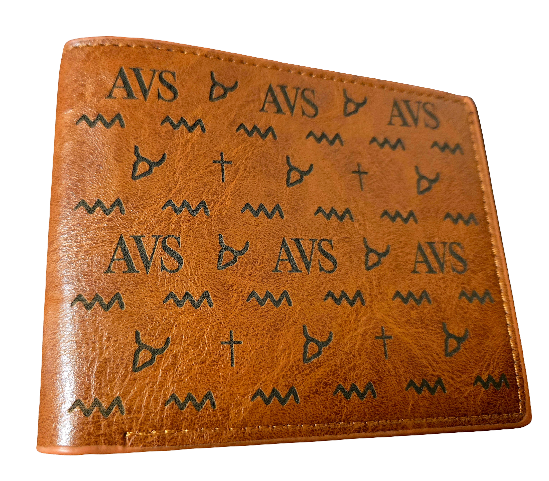 VERY POPULAR so I MADE SOME MORE - AVS Pictographic Wallet - LIMITED EDITION
