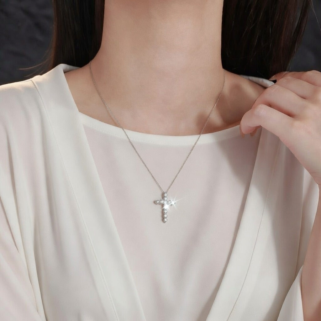 Beautifully Redeemed Cross Necklace ✨ Includes Custom AVS Presentation Box